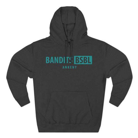 Ankeny Bandits 'BSBL' Unisex Fleece Hoodie