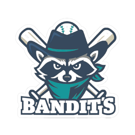 Baseball Bandits 'Logo' Kiss-Cut Stickers