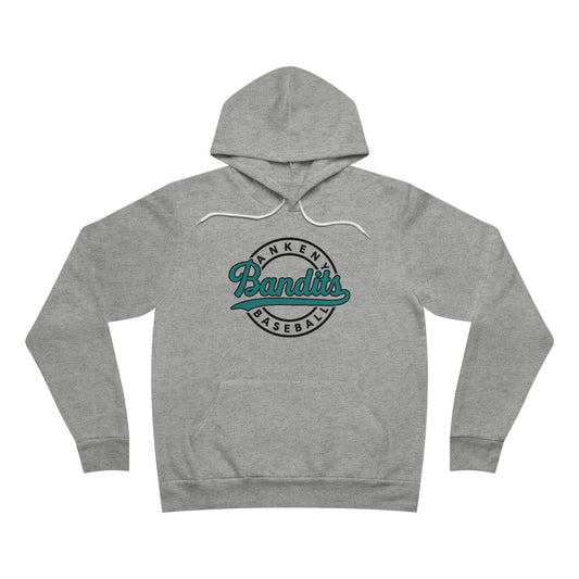 Bandits Baseball 'Vintage' Sponge Unisex Fleece Hooded Sweatshirt