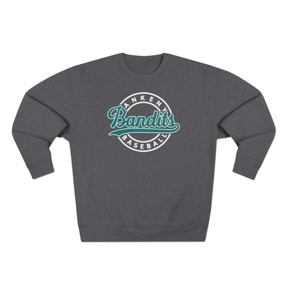 Bandit Baseball Unisex 'Vintage' Crewneck Sweatshirt