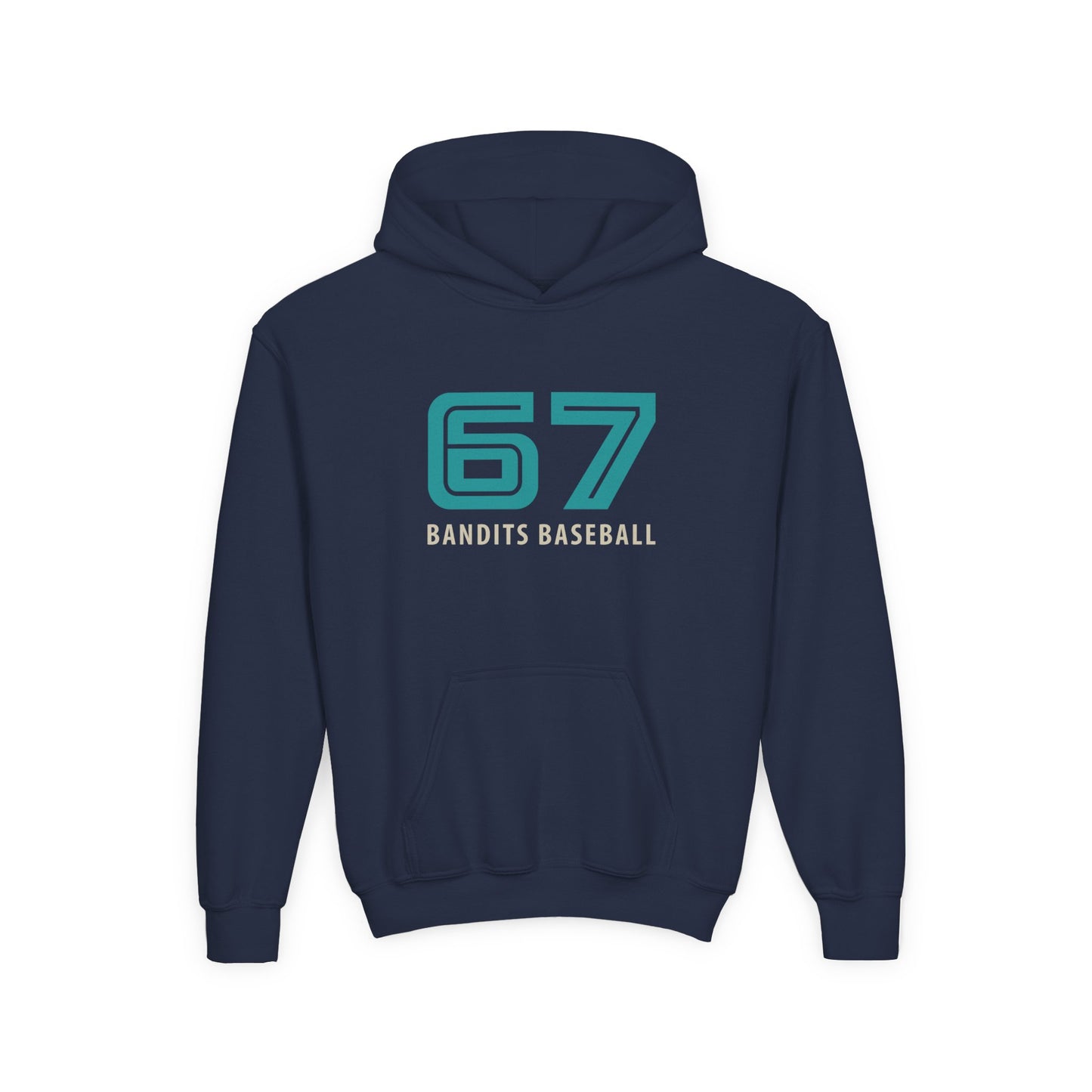 Bandits Baseball '67' Youth Hooded Sweatshirt
