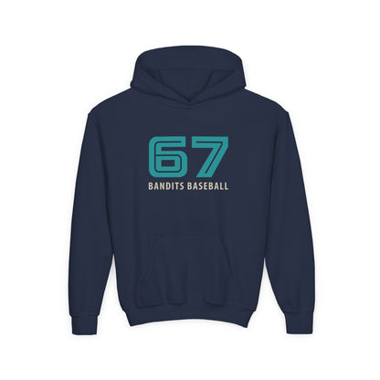 Bandits Baseball '67' Youth Hooded Sweatshirt