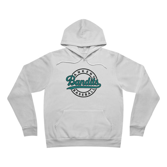 Bandits Baseball 'Vintage' Sponge Unisex Fleece Hooded Sweatshirt