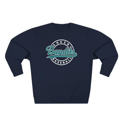 Bandit Baseball Unisex 'Vintage' Crewneck Sweatshirt