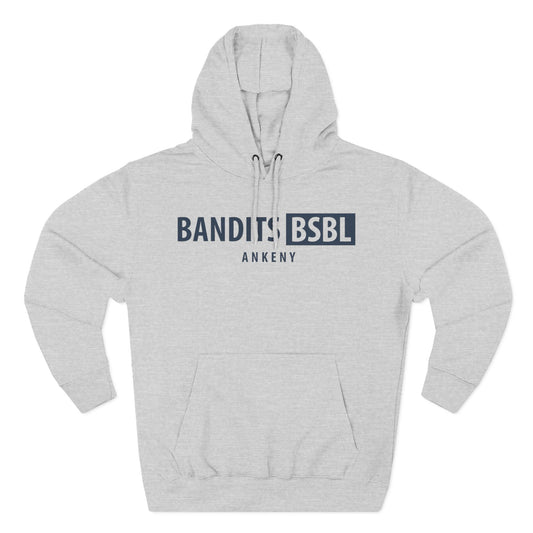 Ankeny Bandits 'BSBL' Unisex Fleece Hoodie