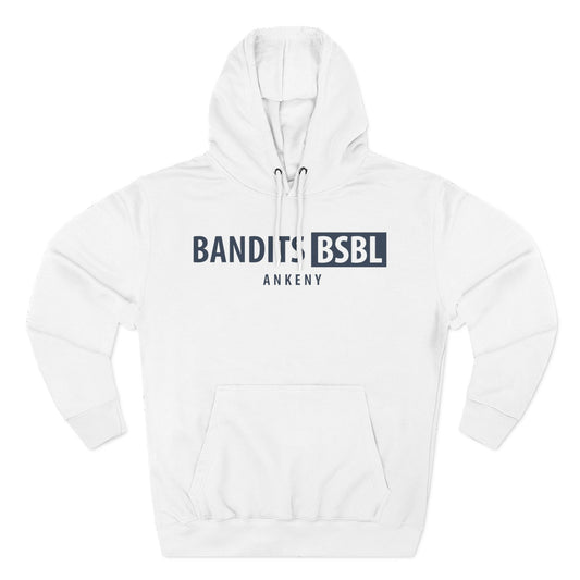 Ankeny Bandits 'BSBL' Unisex Fleece Hoodie