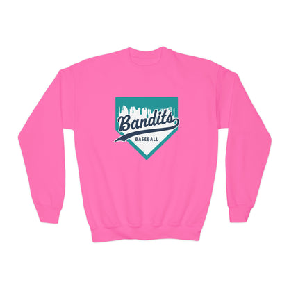 Bandit Baseball 'Drip' Youth Crewneck Sweatshirt