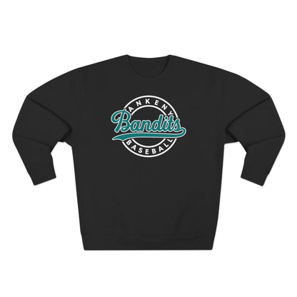 Bandit Baseball Unisex 'Vintage' Crewneck Sweatshirt
