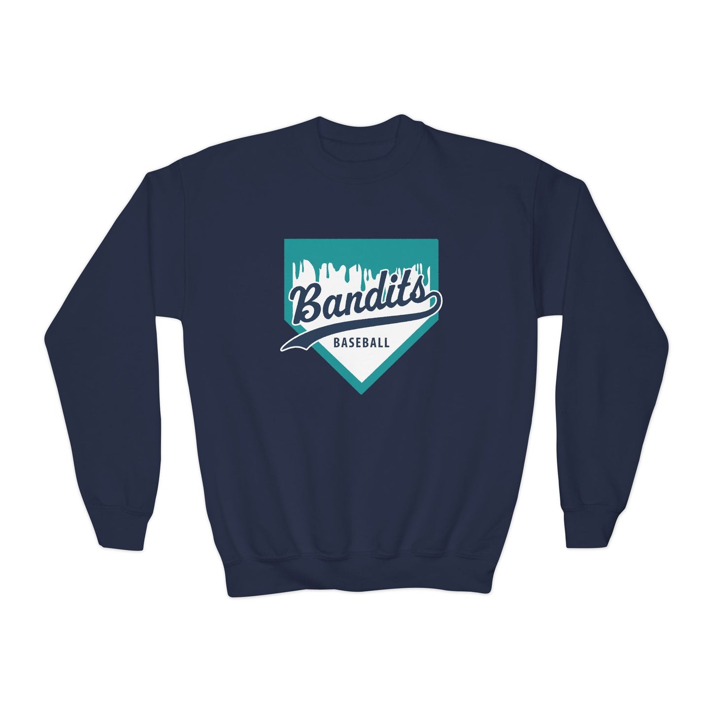 Bandit Baseball 'Drip' Youth Crewneck Sweatshirt