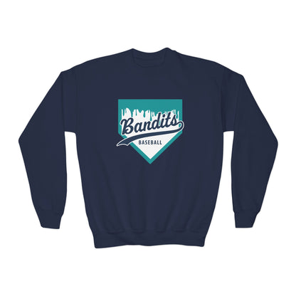 Bandit Baseball 'Drip' Youth Crewneck Sweatshirt