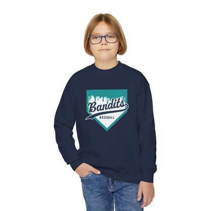 Bandit Baseball 'Drip' Youth Crewneck Sweatshirt