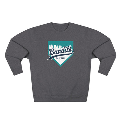 Bandit Baseball Unisex 'Drip' Crewneck Sweatshirt