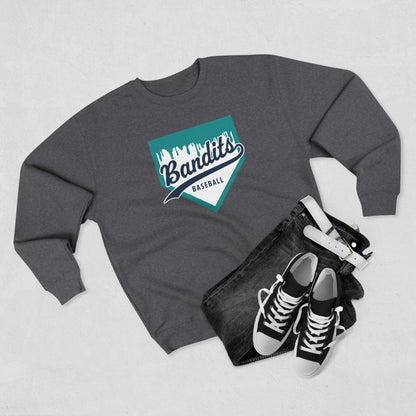 Bandit Baseball Unisex 'Drip' Crewneck Sweatshirt