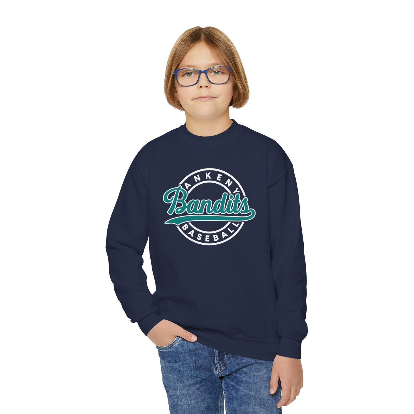 Bandit Baseball 'Vintage' Youth Crewneck Sweatshirt