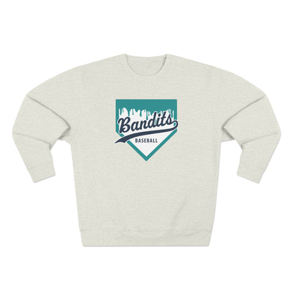 Bandit Baseball Unisex 'Drip' Crewneck Sweatshirt