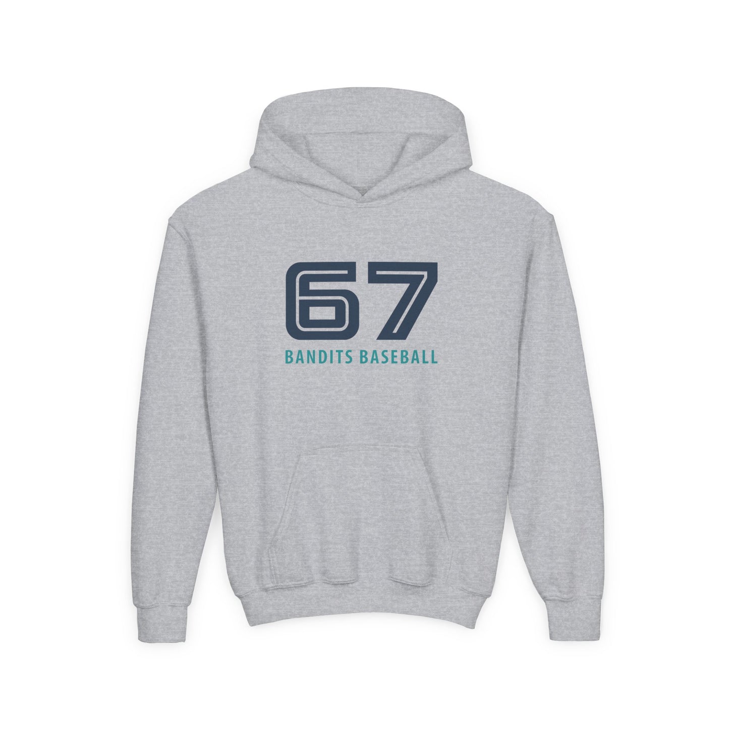 Bandits Baseball '67' Youth Hooded Sweatshirt