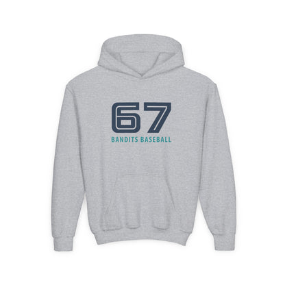 Bandits Baseball '67' Youth Hooded Sweatshirt