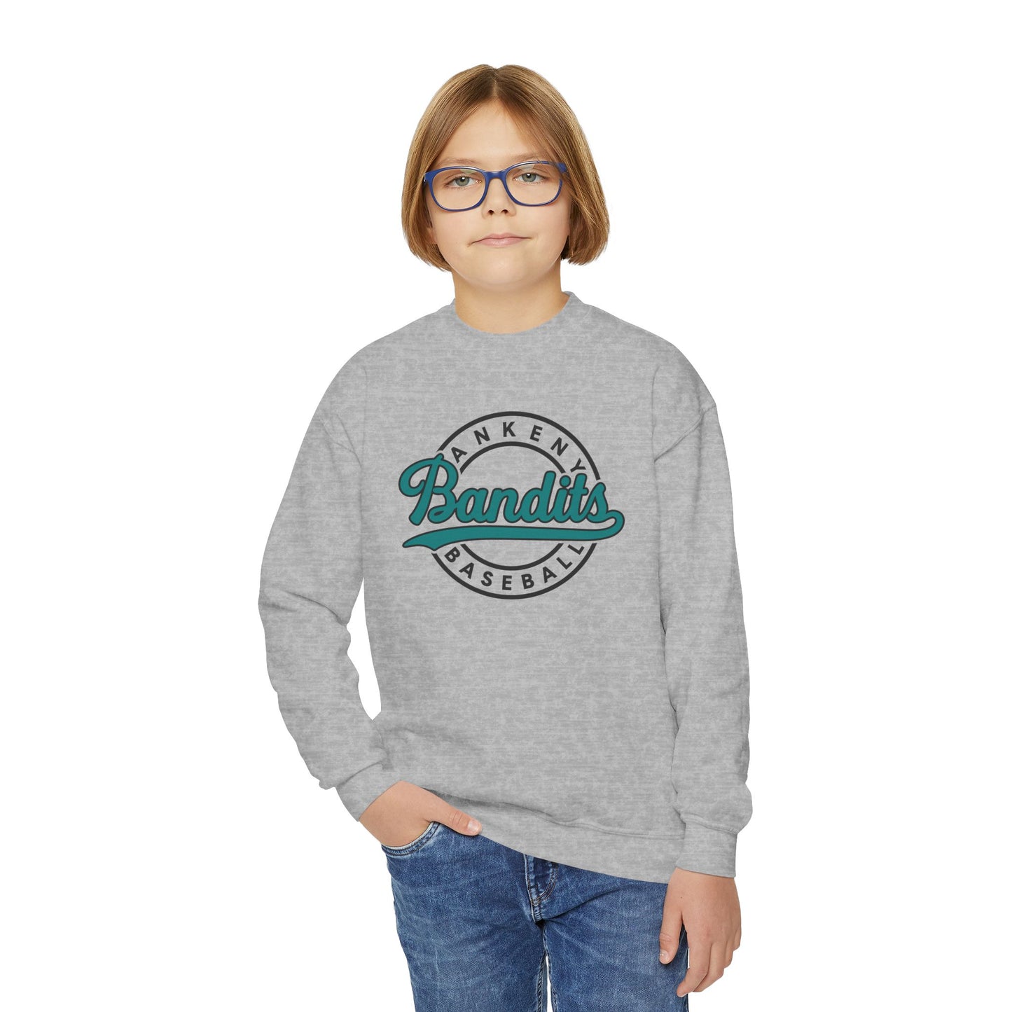 Bandit Baseball 'Vintage' Youth Crewneck Sweatshirt