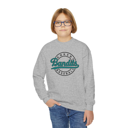 Bandit Baseball 'Vintage' Youth Crewneck Sweatshirt