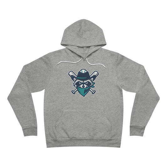 Bandits Baseball 'Logo' Sponge Unisex Fleece Hooded Sweatshirt