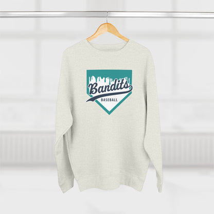 Bandit Baseball Unisex 'Drip' Crewneck Sweatshirt