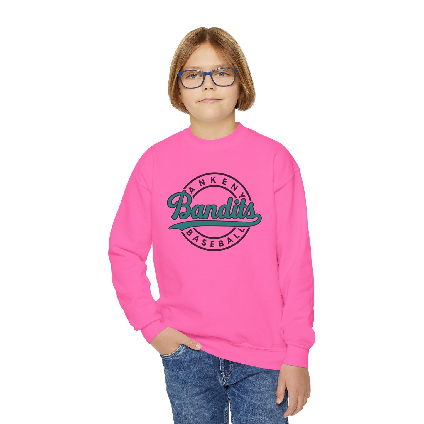 Bandit Baseball 'Vintage' Youth Crewneck Sweatshirt