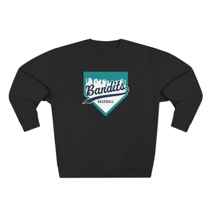 Bandit Baseball Unisex 'Drip' Crewneck Sweatshirt
