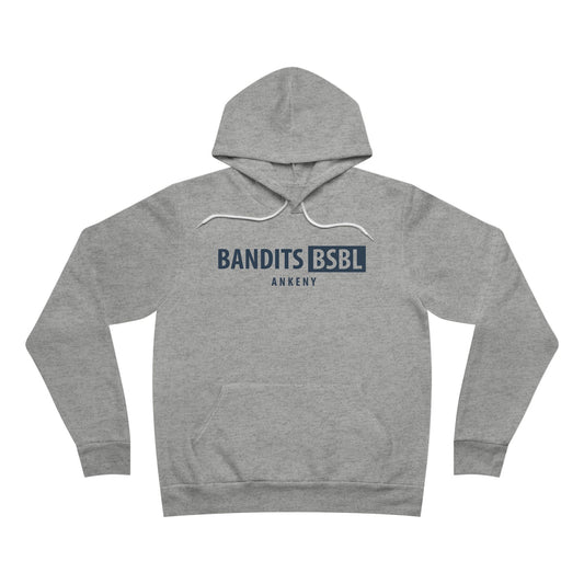 Bandits Baseball 'BSBL' Sponge Unisex Fleece Hooded Sweatshirt