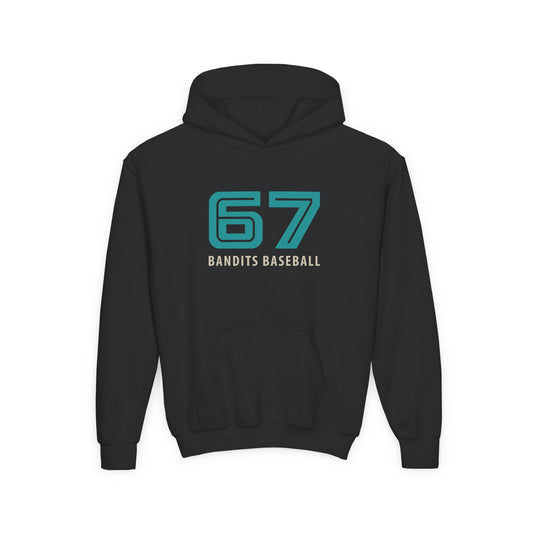 Bandits Baseball '67' Youth Hooded Sweatshirt