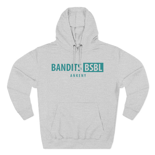 Ankeny Bandits 'BSBL' Unisex Fleece Hoodie