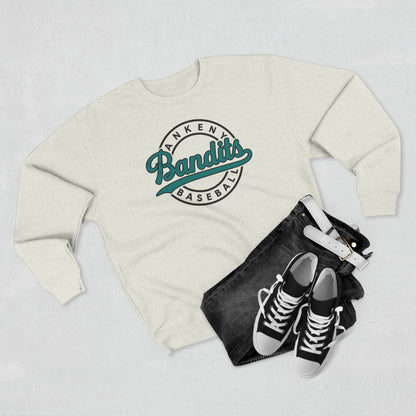 Bandit Baseball Unisex 'Vintage' Crewneck Sweatshirt