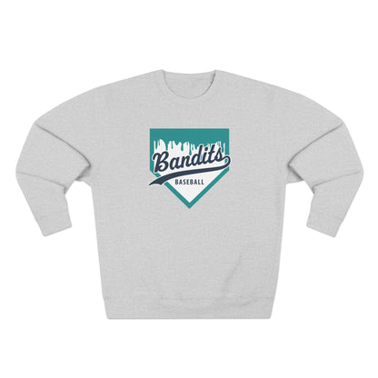 Bandit Baseball Unisex 'Drip' Crewneck Sweatshirt
