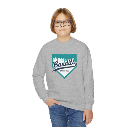 Bandit Baseball 'Drip' Youth Crewneck Sweatshirt