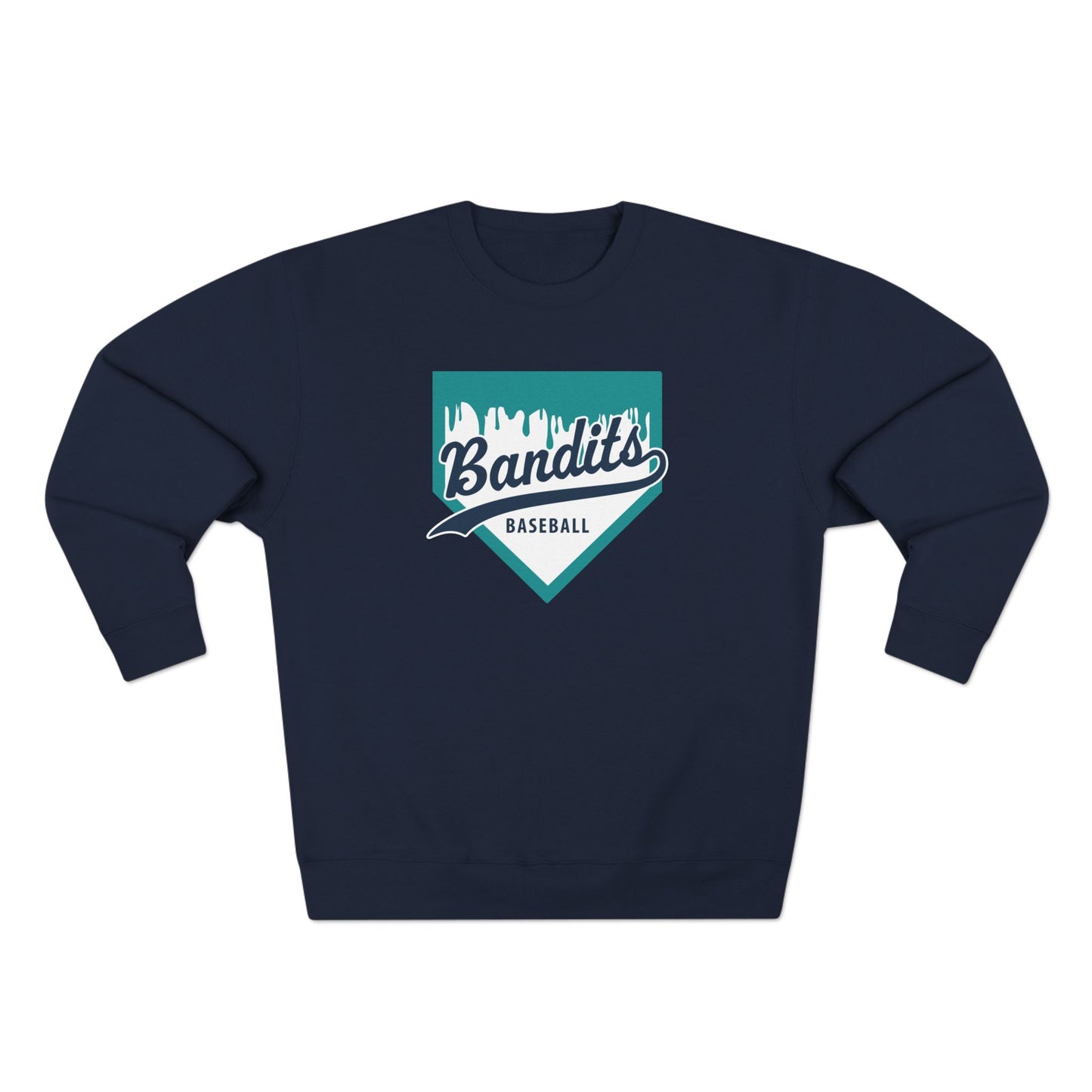 Bandit Baseball Unisex 'Drip' Crewneck Sweatshirt