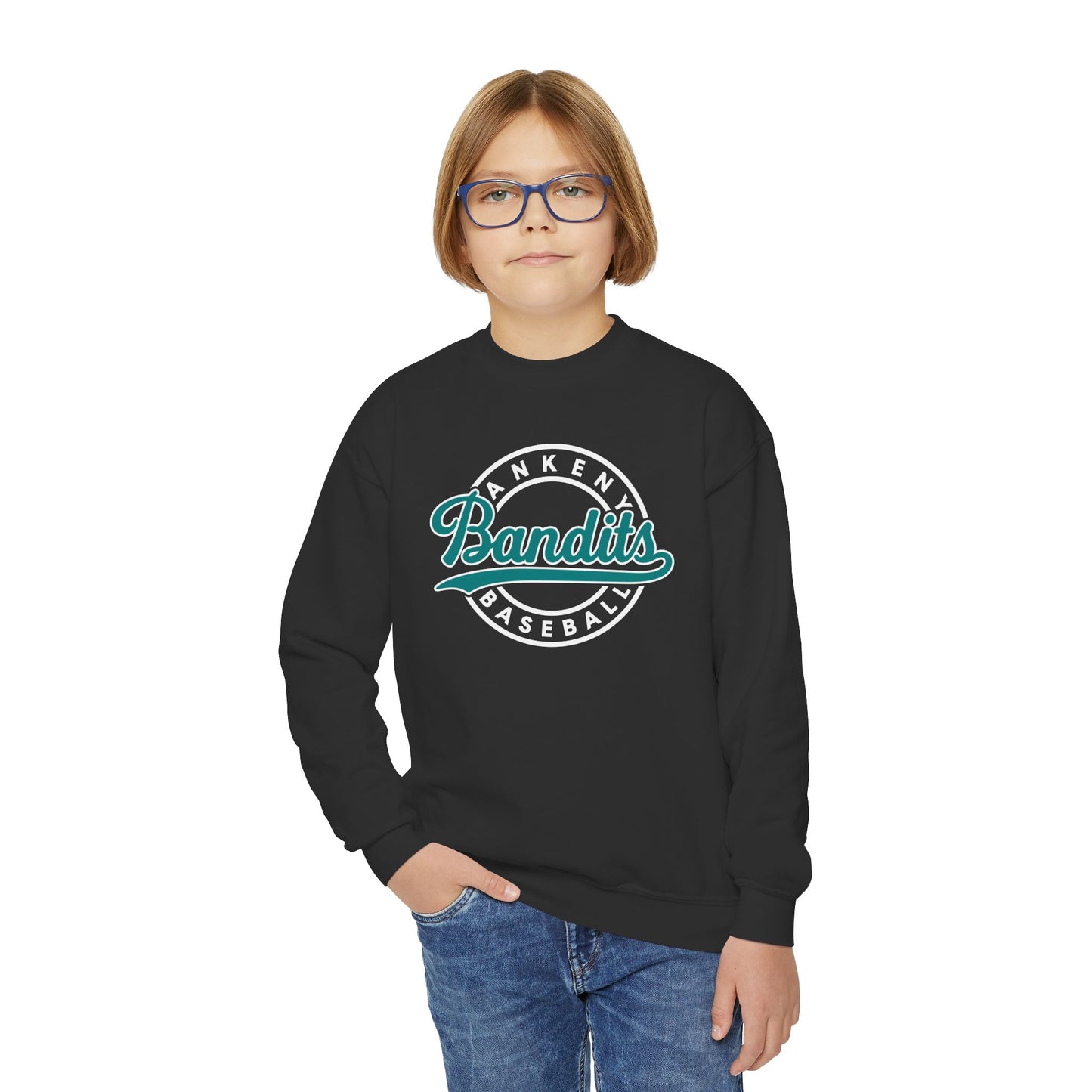 Bandit Baseball 'Vintage' Youth Crewneck Sweatshirt
