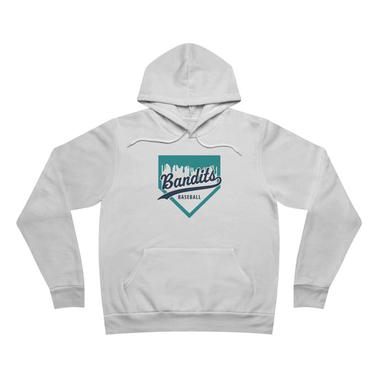 Bandits Baseball 'Drip' Sponge Unisex Fleece Hooded Sweatshirt
